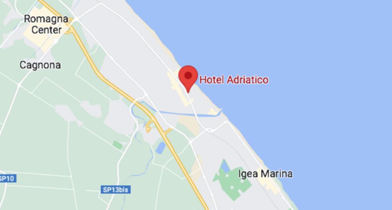 Hotel Adriatico Bellaria-Igea Marina Exterior foto